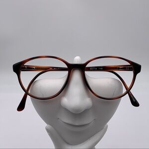 Vintage Delores Brown Oval Sunglasses Frames